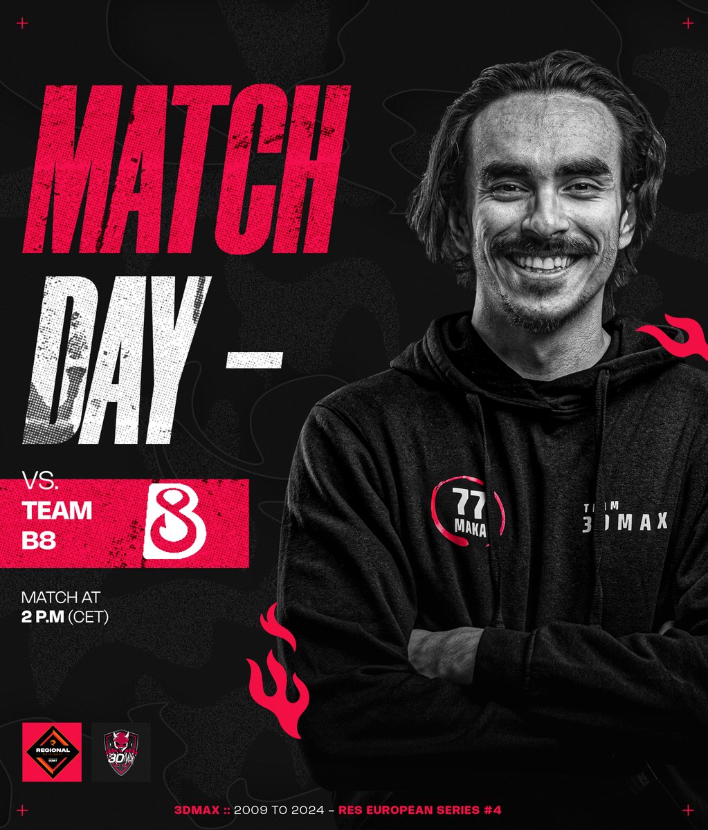 3DMAXGaming's tweet image. 🔥 Match day #RESCircuit 🔥

It’s time for our match against @B8esportsGG!

#DevilNeverDies👹