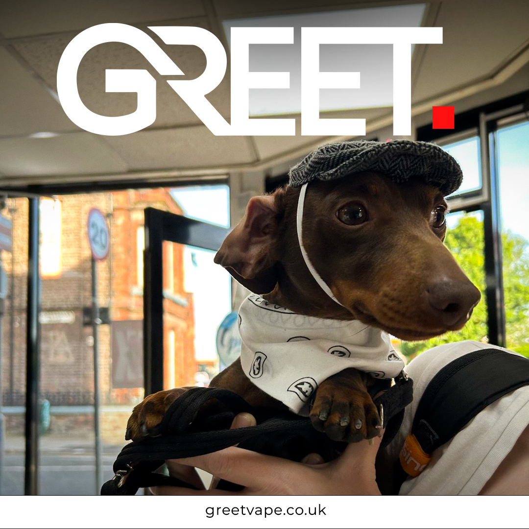 At Greet Vape, we welcome all furry friends! Bring your pets and enjoy a relaxing, friendly environment while you explore our premium vape selection.

#greetvape #greetvapeshop #welcomingshop #vapingculture #petfriendly #friendlyenvironment #vapeshop #vapeon #vapeshopuk
