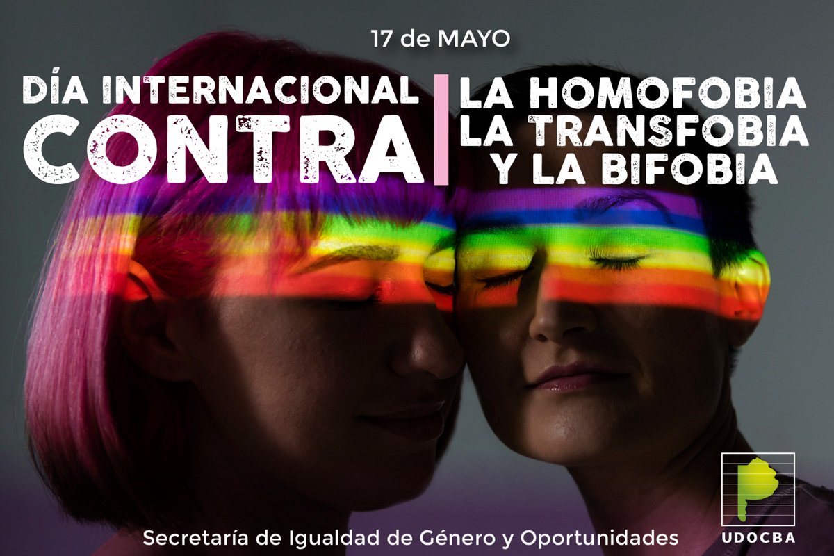 En el Día Internacional contra la Homofobia, la Transfobia y la Bifobia, reafirmamos nuestra lucha por leyes que no solo condenen, sino que erradiquen la discriminación. Levantemos nuestras voces y exijamos una legislación justa y equitativa, sin excepción.