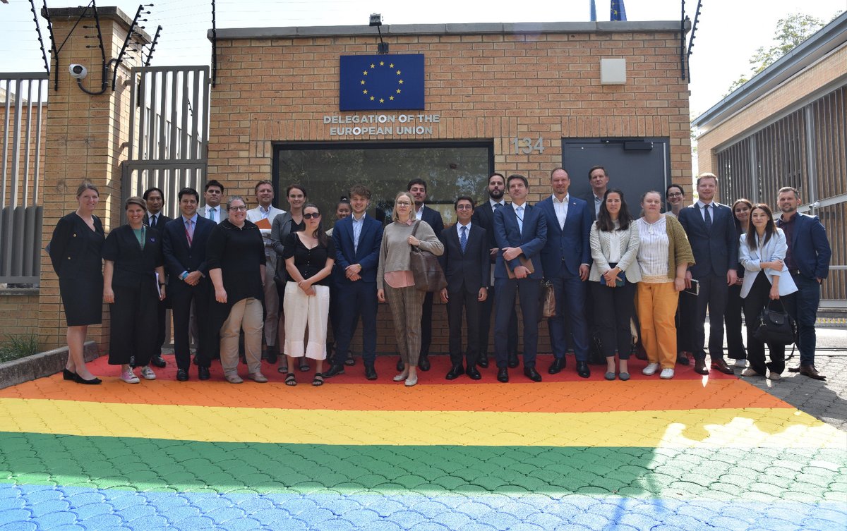 As we mark the International Day to End Homophobia, Biphobia, and Transphobia, #TeamEurope continues to call for the protection of the rights of the LGBTQIA+ community and stands against discrimination & criminalisation based on people's sexual orientation. #IDAHOBIT 🏳️‍🌈 @euinsa