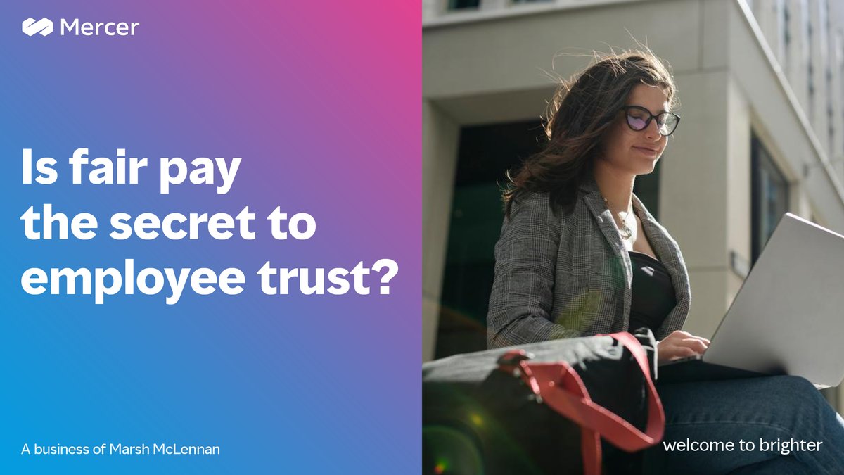 Trust is vital to your employer brand in the #FutureofWork. Learn how creating fair pay practices can help #HR build it. bit.ly/44IJ9rz #culture
