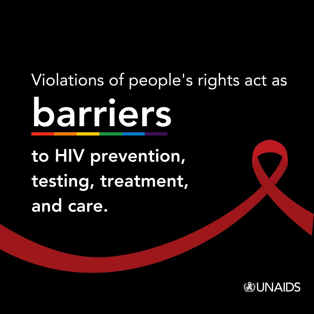 The realization of human rights for all people, including LGBTQ+ people, is an integral part of achieving universal HIV prevention, treatment, care and support.