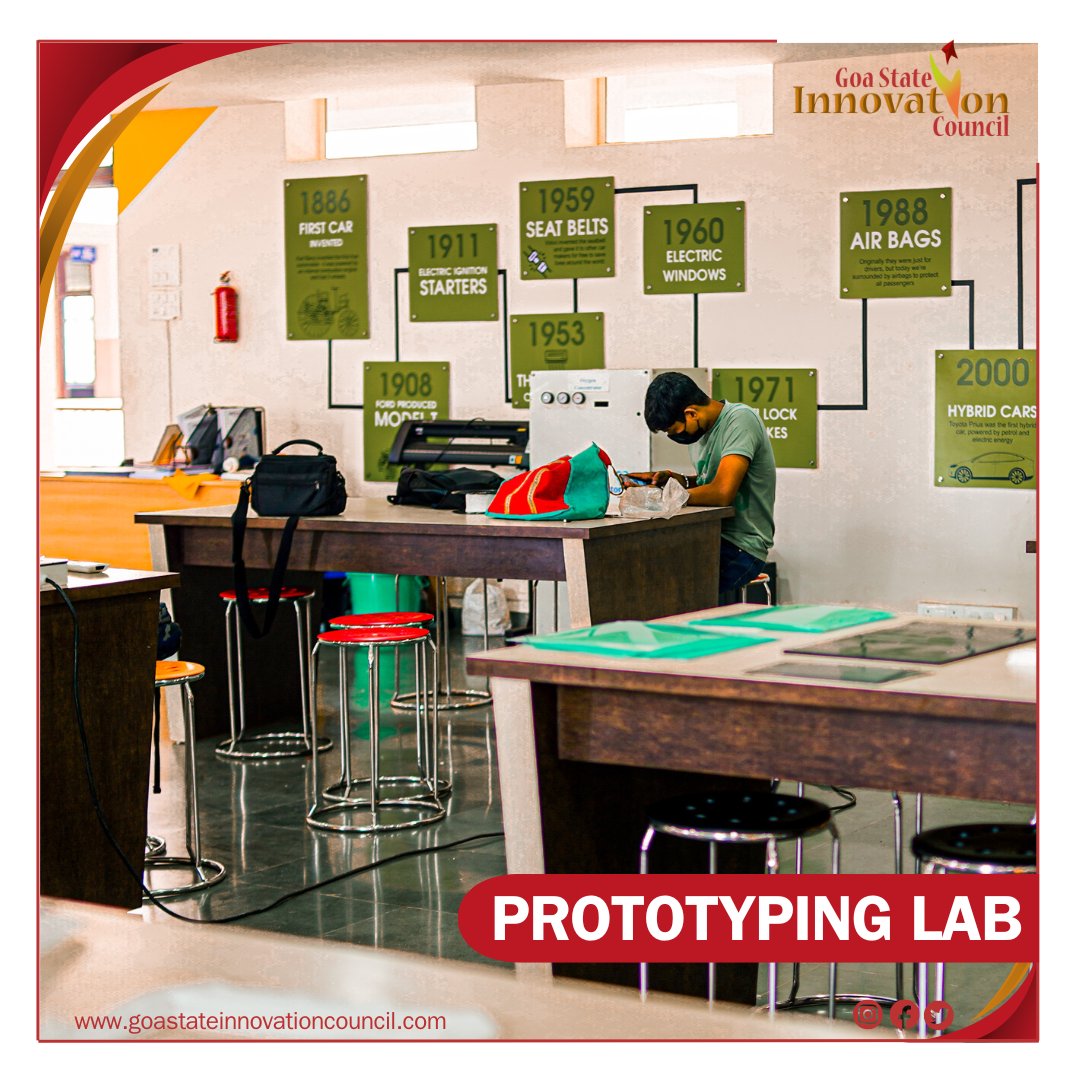 gsinc_goa's tweet image. Whether you&apos;re seeking to bring an idea to life, need assistance with your engineering assignments, or simply want to explore the world of innovation, our prototyping lab is here to make it happen. 

Come visit us and let&apos;s turn your vision into reality! 💡🔧 

#PrototypingLab