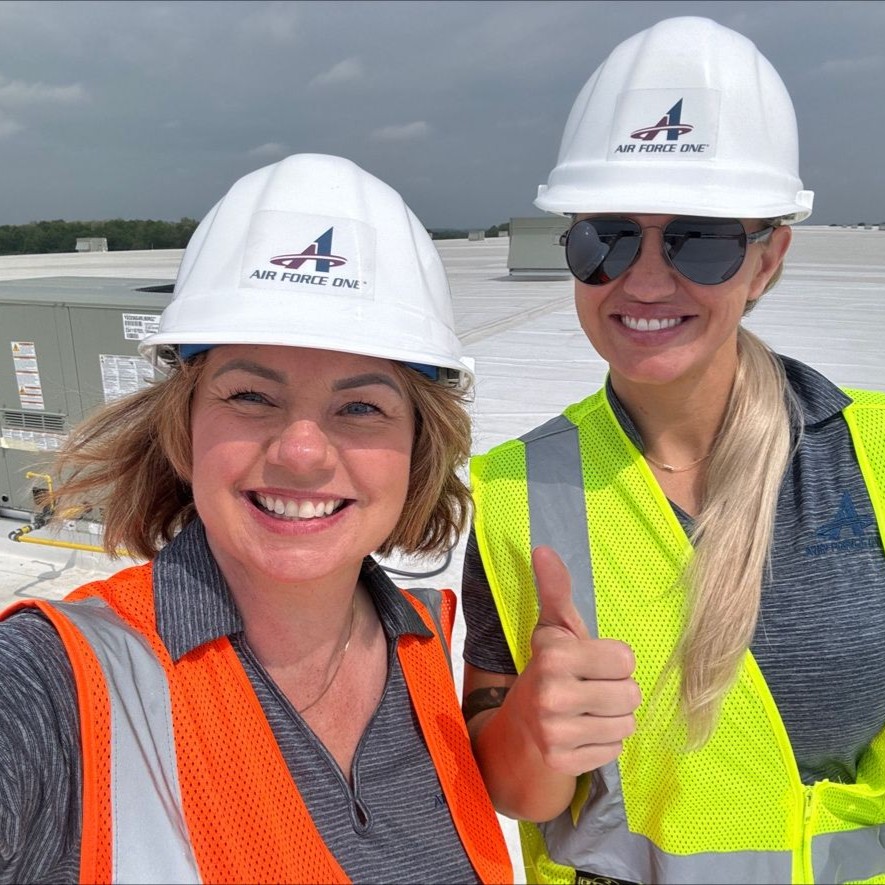 Happy Friday, everyone! 🎉

Kelly and Amanda are out checking out commercial HVAC rooftop units for one of our awesome clients! These two and our team at Air Force One are always on top of their game, ensuring our clients get the best solutions for their needs. 🔍💡

Click th ...