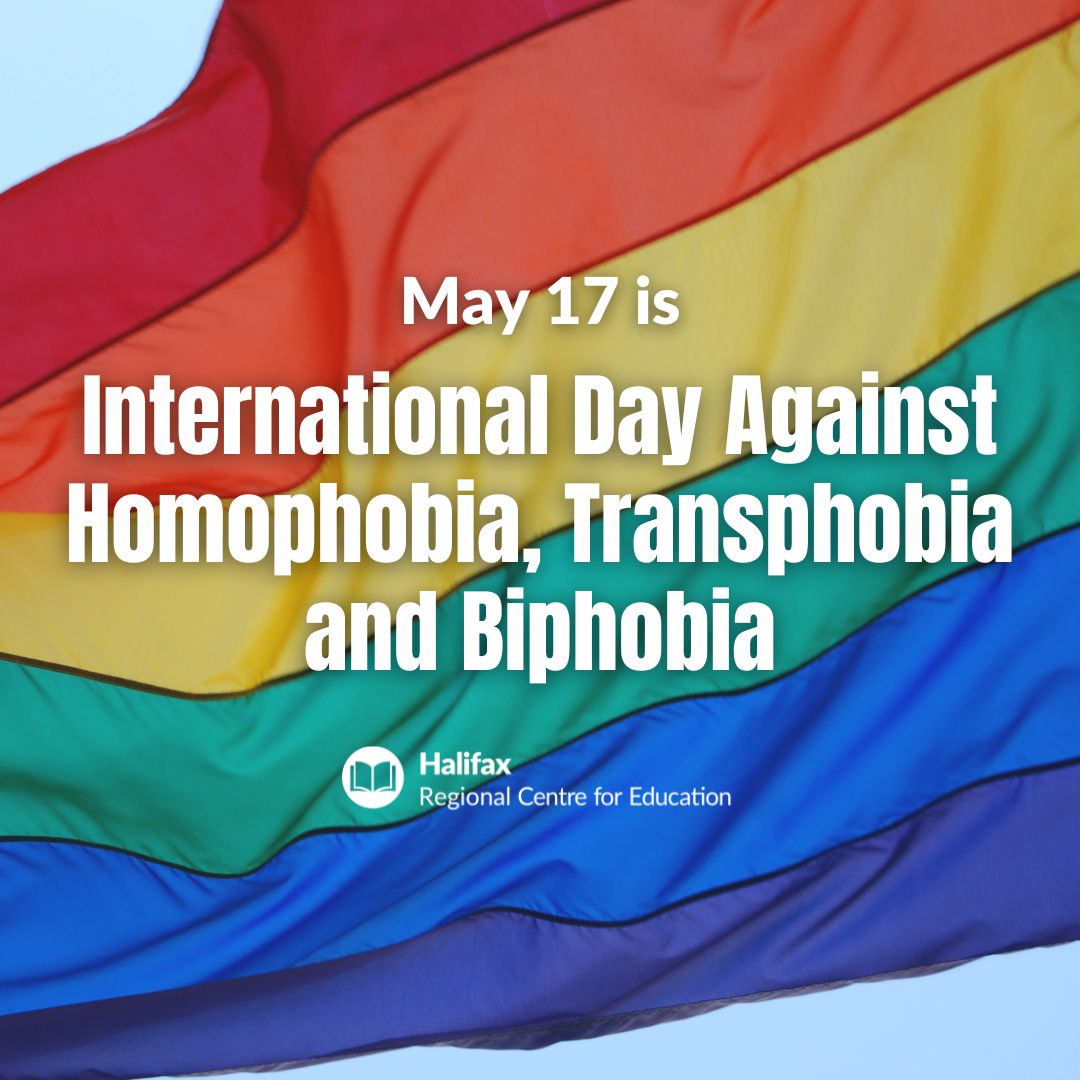 May 17 is International Day Against Homophobia, Transphobia and Biphobia. In all HRCE schools, we are committed to ensuring a high-quality, culturally and linguistically responsive and equitable education to support the well-being and achievement of every student.