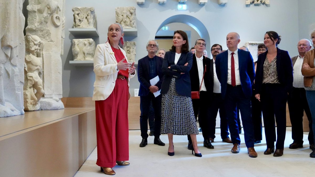 👏Inauguration du Musée Dobrée à #Nantes en présence de @C_MORANCAIS. La Région est fière d’avoir soutenu la rénovation de ce musée à hauteur de 3M€. Ouvert dès ce samedi 18 mai au grand public, les visiteurs pourront apprécier les trésors archéologiques, objets d’art et