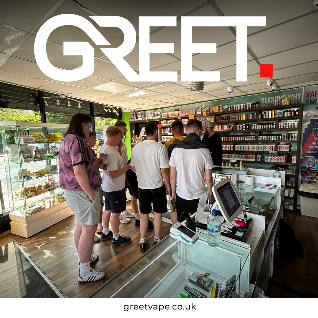 Curious about vaping? Visit Greet Vape to explore our wide range of products and find your new favourite.

#greetvape #greetvapeshop #welcomingshop #vapingculture #electroniccigarette #friendlyenvironment #vapeshop #vapeon #vapeshopuk #vapestore #vapinguk #vapingcommunity