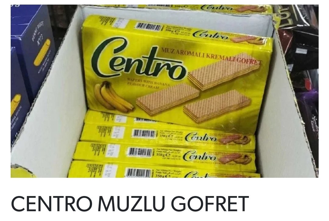 🛑 BİM’in kendi markası Centro gofretin satışı Tarım Bakanlığı tarafından tüm ülkede yasaklandı...