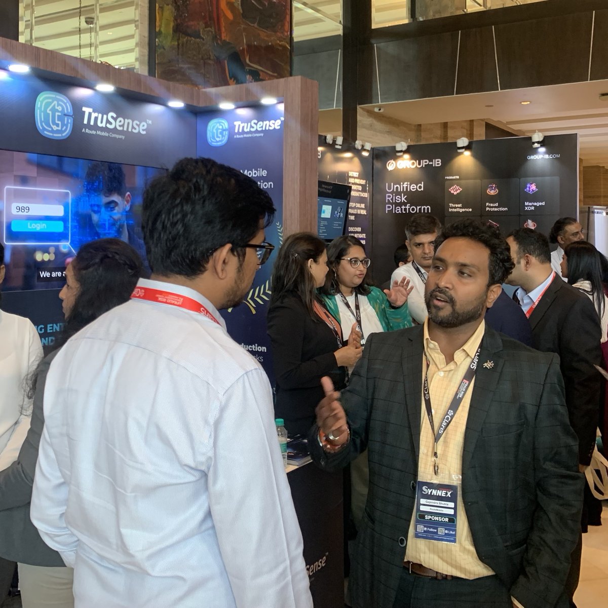 TrusenseID's tweet photo. We had an engaging day at the India Fraud Risk Management Summit in Mumbai, with our delegates forming several new connections.

#FraudPrevention #DigitalIdentity #TruSense #RiskManagement https://t.co/9Wy0VCdPXQ
