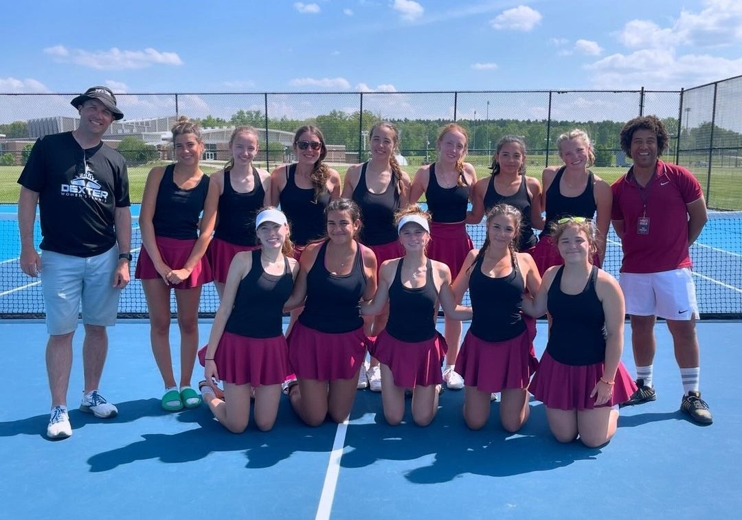 Congratulations to the Dexter girls' tennis team for qualfying for the D2 state finals with a 2nd place finish at Regionals Thursday.