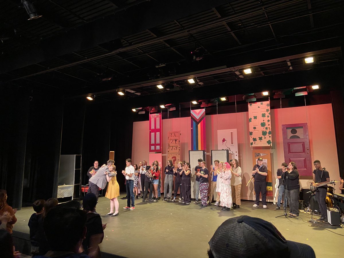 PTCollegiateWpg's tweet photo. #ptcmastery #ptcevents the drama production - Door to Door was AMAZING! Thank you to crew , cast and all the staff who worked tirelessly to make this the best first production at PTC. Wow! #wheretobe?PTC An honour to have Elder Winston, Geri and David Pankratz with us https://t.co/ZiKKbcukrj