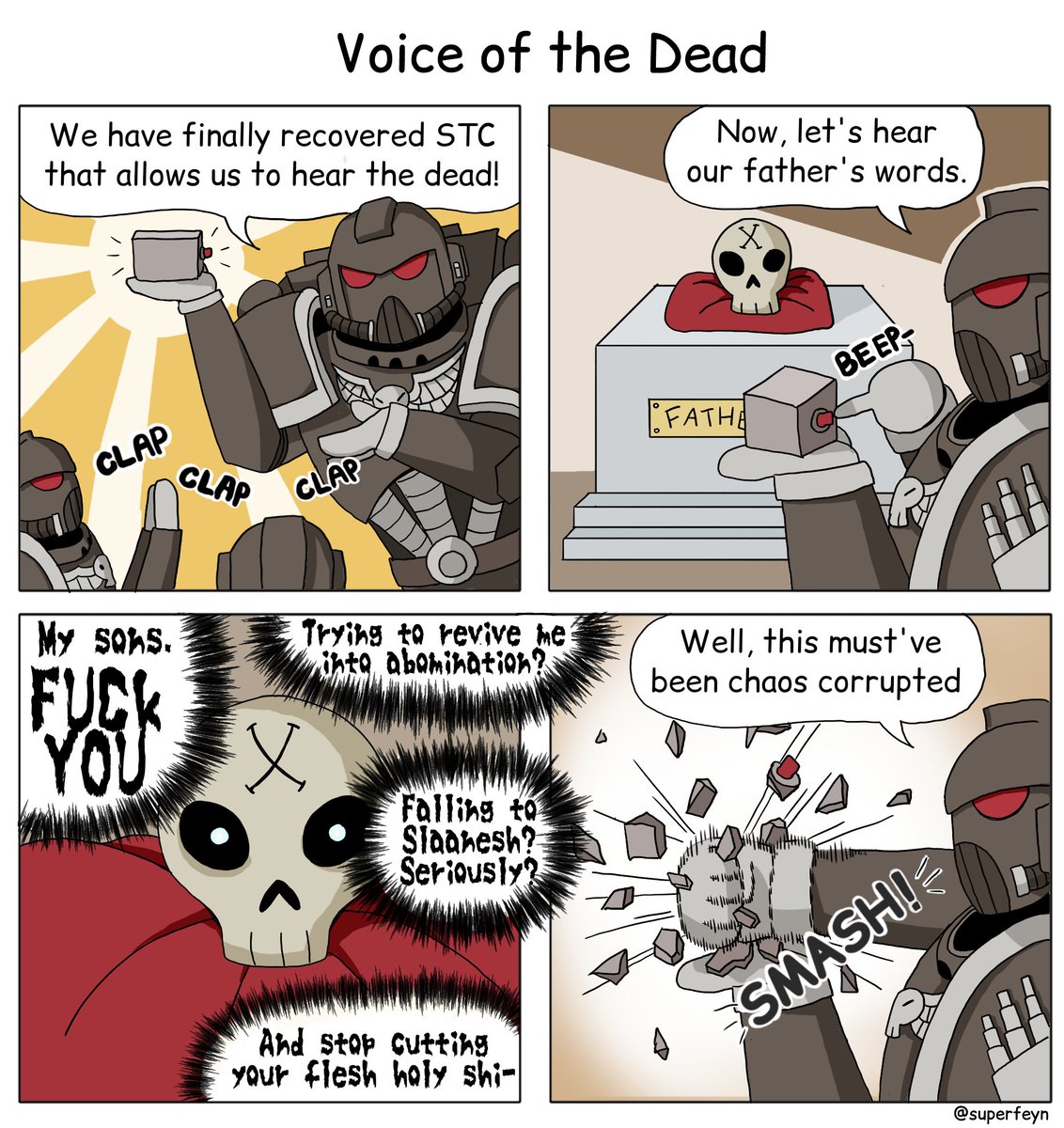Voice of the Dead

#Warhammer40k #IronHands
