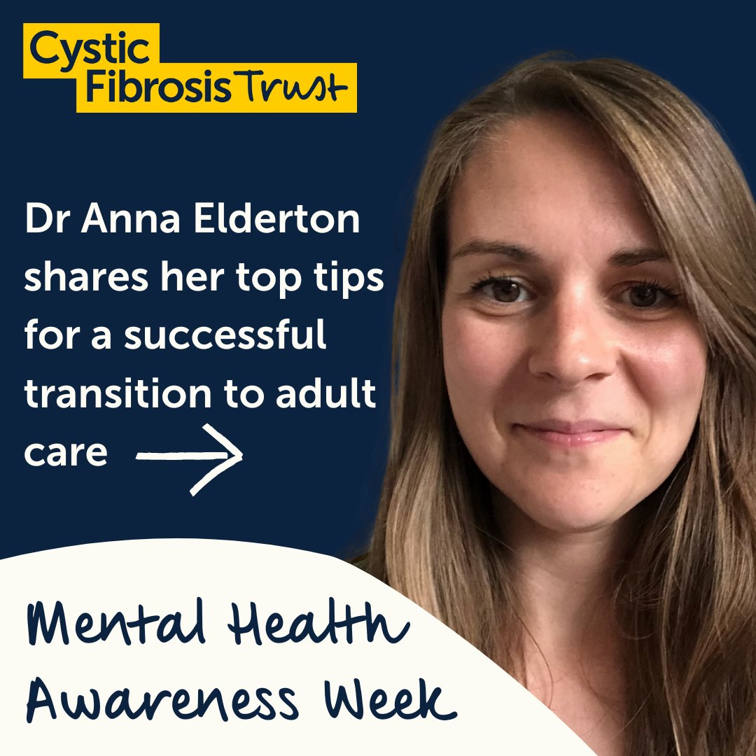 This week is #MentalHealthAwarenessWeek and we're shining a spotlight on transition to adult care and the impact this can have on our mental wellbeing.  

Do you have any tips for young people going through the transition? Let us know in the comments. 

ow.ly/XWh250RHVR1