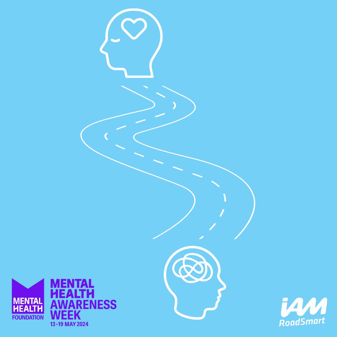 Looking after your mental health is important, especially when it means staying safe on the road. 🛣️ For resources and tips around mental health, visit our dedicated page here - iamroadsmart.net/3WzoHr2 #MentalHealthAwarenessWeek