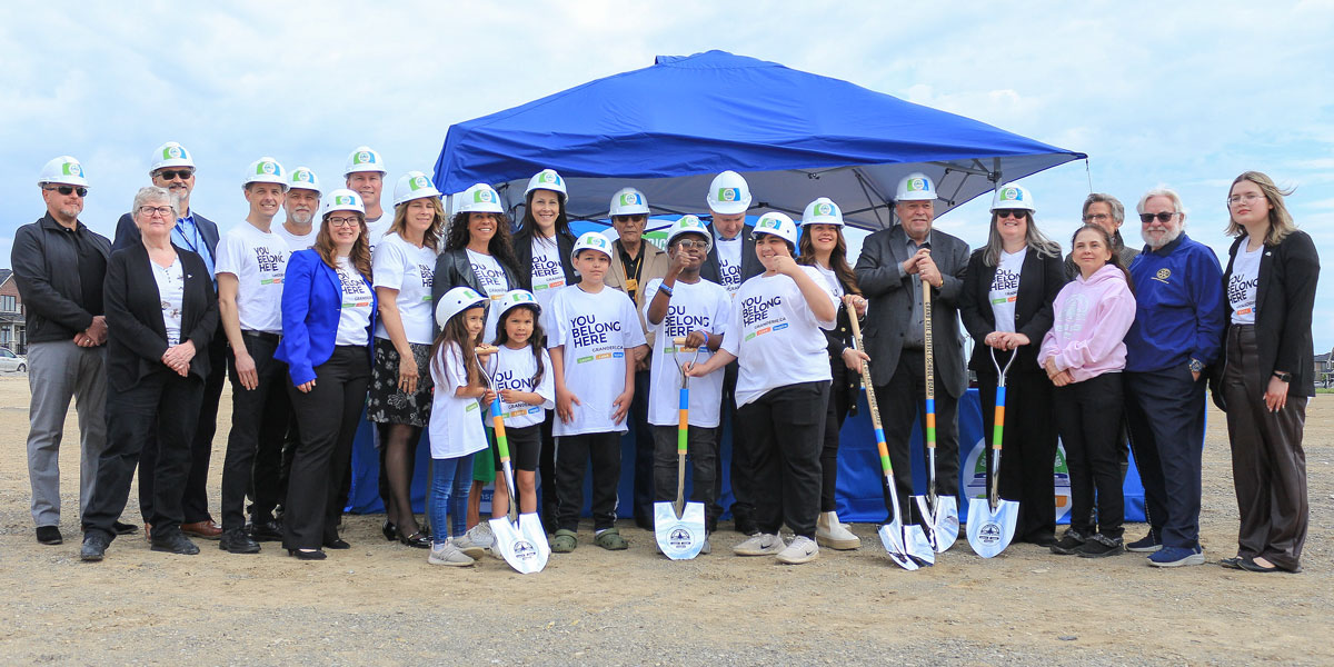 Grand Erie learners dug their shovels into the ground Monday to mark the official start of construction on a joint-use building that will serve as the future home of a public and Catholic elementary school in Caledonia. Details 👉 ow.ly/XGcU50RINSh