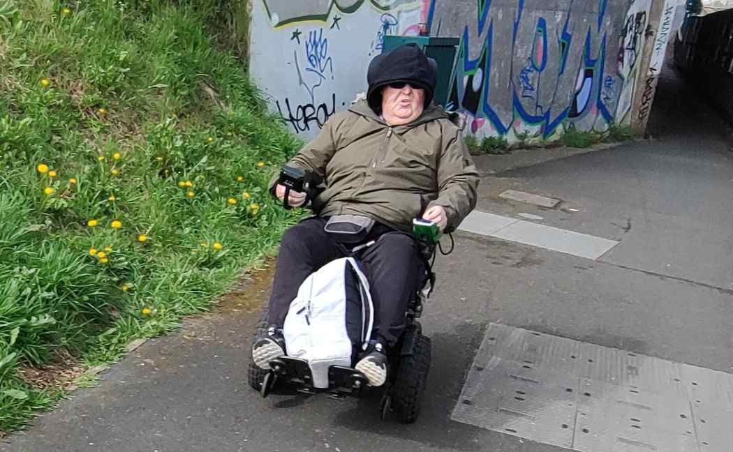 We are looking to speak to this man after a cyclist was assaulted in West Bridgford. The victim was cycling with a friend along a path near Ruddington Lane tram stop when she encountered a man on a mobility scooter. orlo.uk/BrWLB