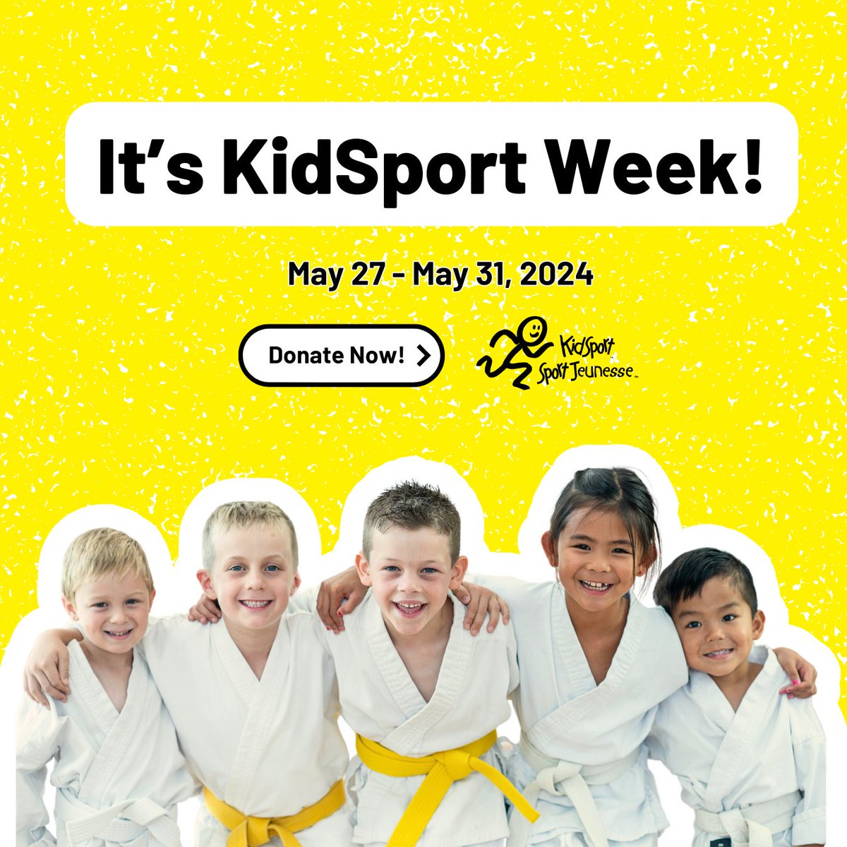 It’s KidSport Week across Canada!

This week is dedicated to bringing awareness to the positive benefits of organized sport participation for children in Canada. That’s why our mission is to ensure no child is left on the sidelines.

➡️: kidsportcanada.ca/donate

#KidSportWeek2024