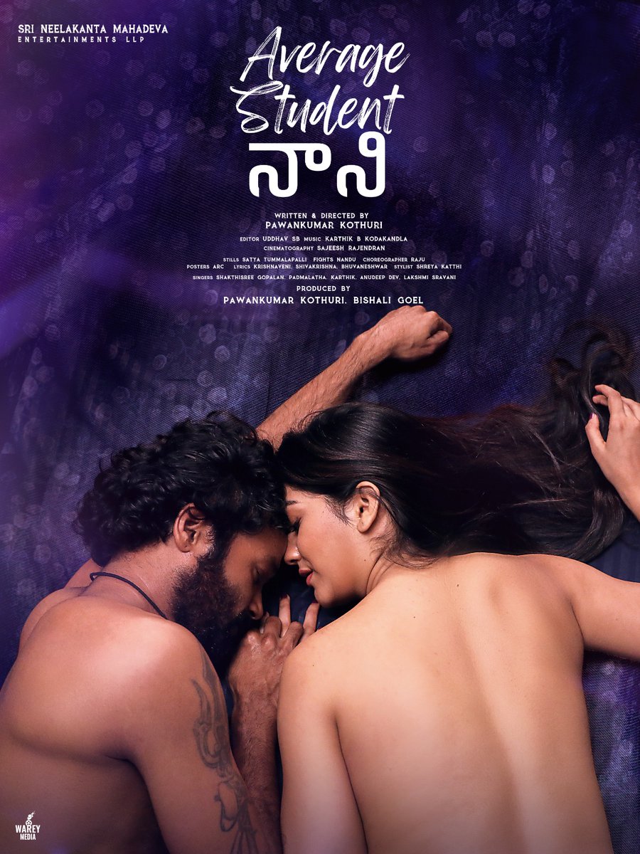 #AverageStudentNani is set to offer wholesome entertainment with youthful, love, drama, emotional, and action elements incorporated into it From the Makers of #MeriseMerise, Intense n Bold First Look of #AverageStudentNani is out now #SnehaMalviya as SARA @iamPawanKumar_K as