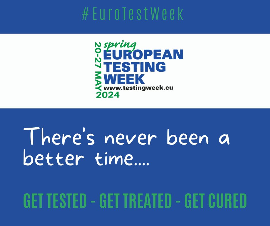 European testing week starts on Monday and as part of the Drug Treatment Provider Forum we work together in our commitment to eliminate hep C. Why wait? #EuroTestWeek #HepCULater