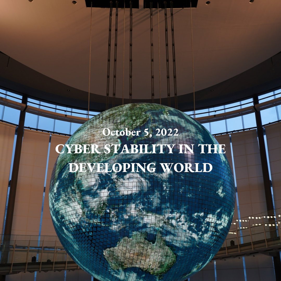 Check out @ORFAmerica's Special Report No. 2 on Cyber Stability in the Developing World by @iamab14: bit.ly/3ea7NeH
