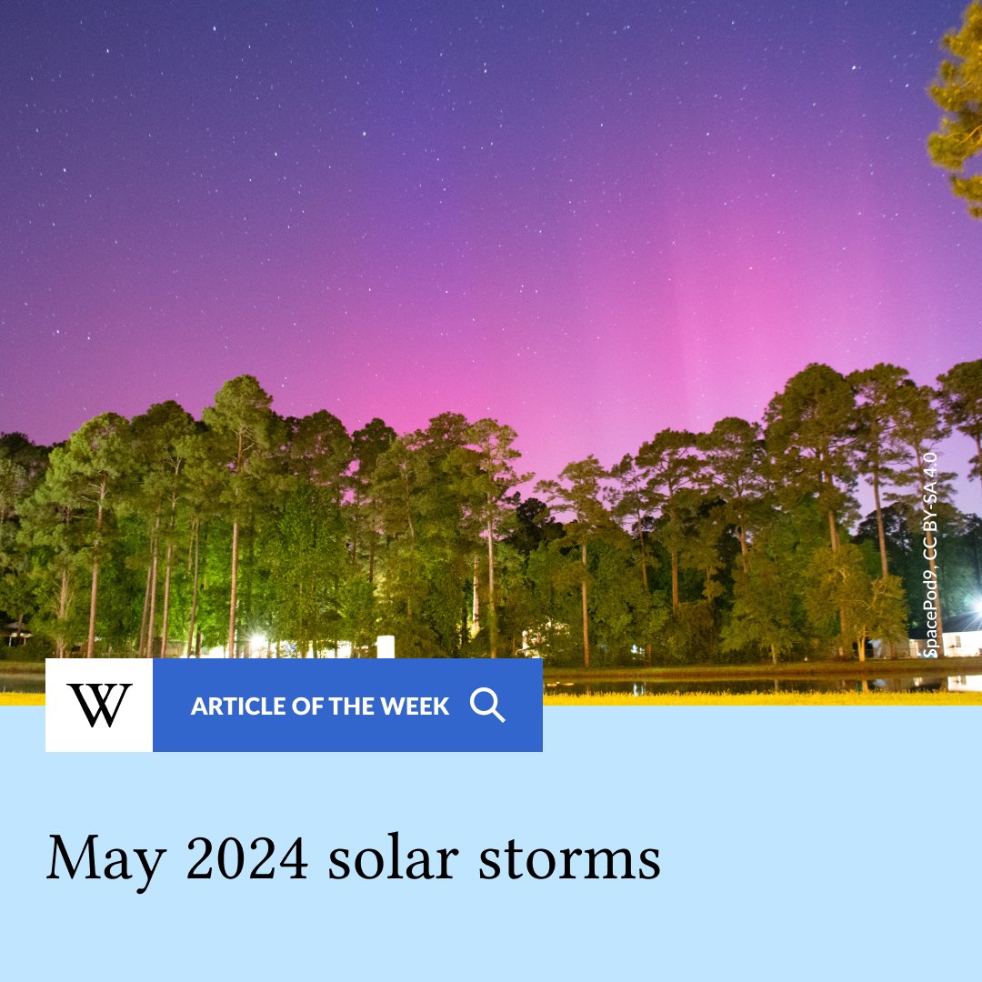 A series of solar storms impacted the Earth from 10 to 13 May, creating auroras seen farther from the poles than usual. An active region in the Sun's atmosphere produced multiple solar flares (intense, localized emission of electromagnetic radiation) and launched several coronal