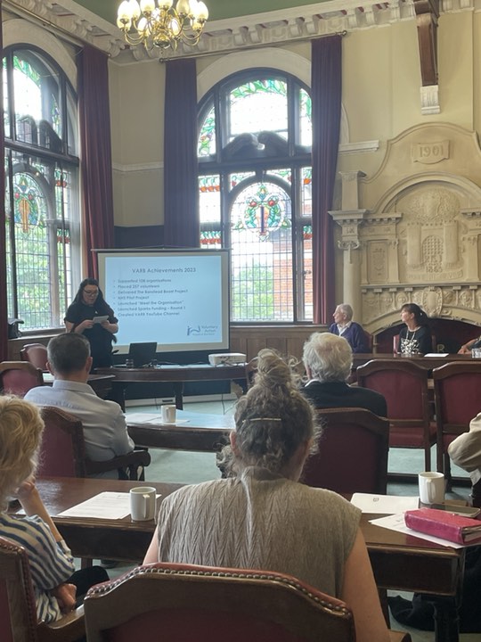 🌟 A big thank you to all who attended our AGM & Network Lunch on Tuesday, We were honoured to have @RBBCMayor Cllr Eddy Humphries join us. Our CO, Lisa Faisca, shared VARB's achievements and future plans. A special thanks to the Town Hall staff for making it a fantastic event!