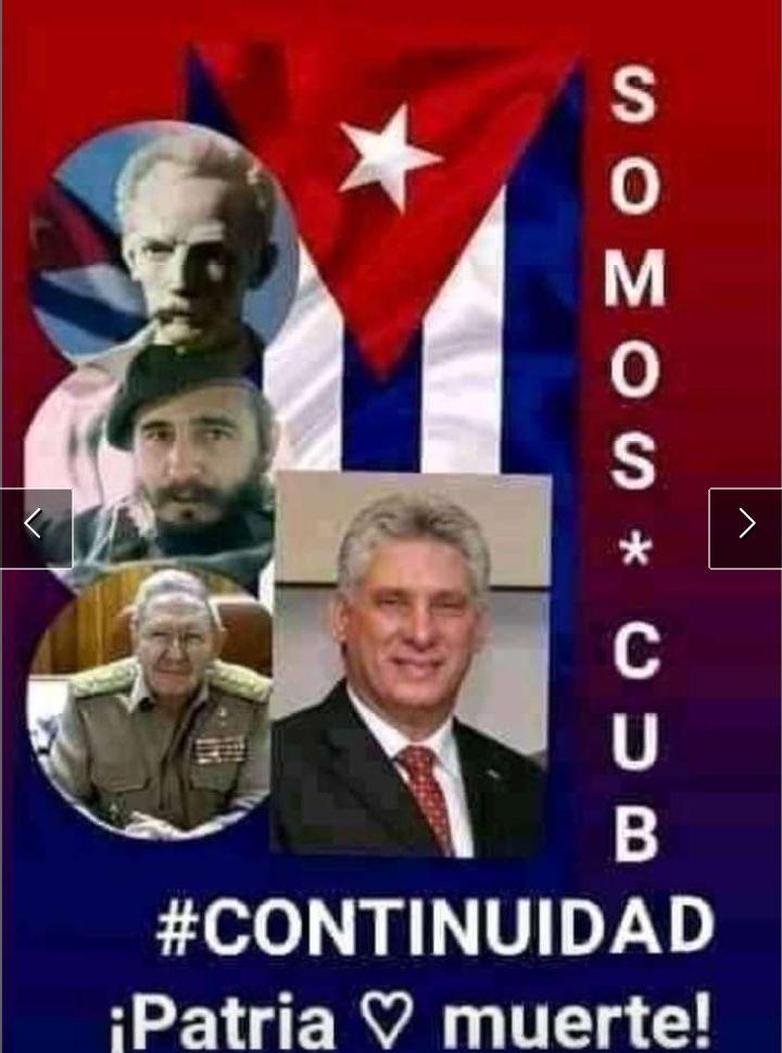 Eso es lo somos y seremos mientras excita  el imperio y jamás bajaremos la guardia #CubaEsRevolución 
#DeCaraAlSol #IzquierdaLatina #IzquierdaPinera #SentirPinero 
#DeZurdaTeam