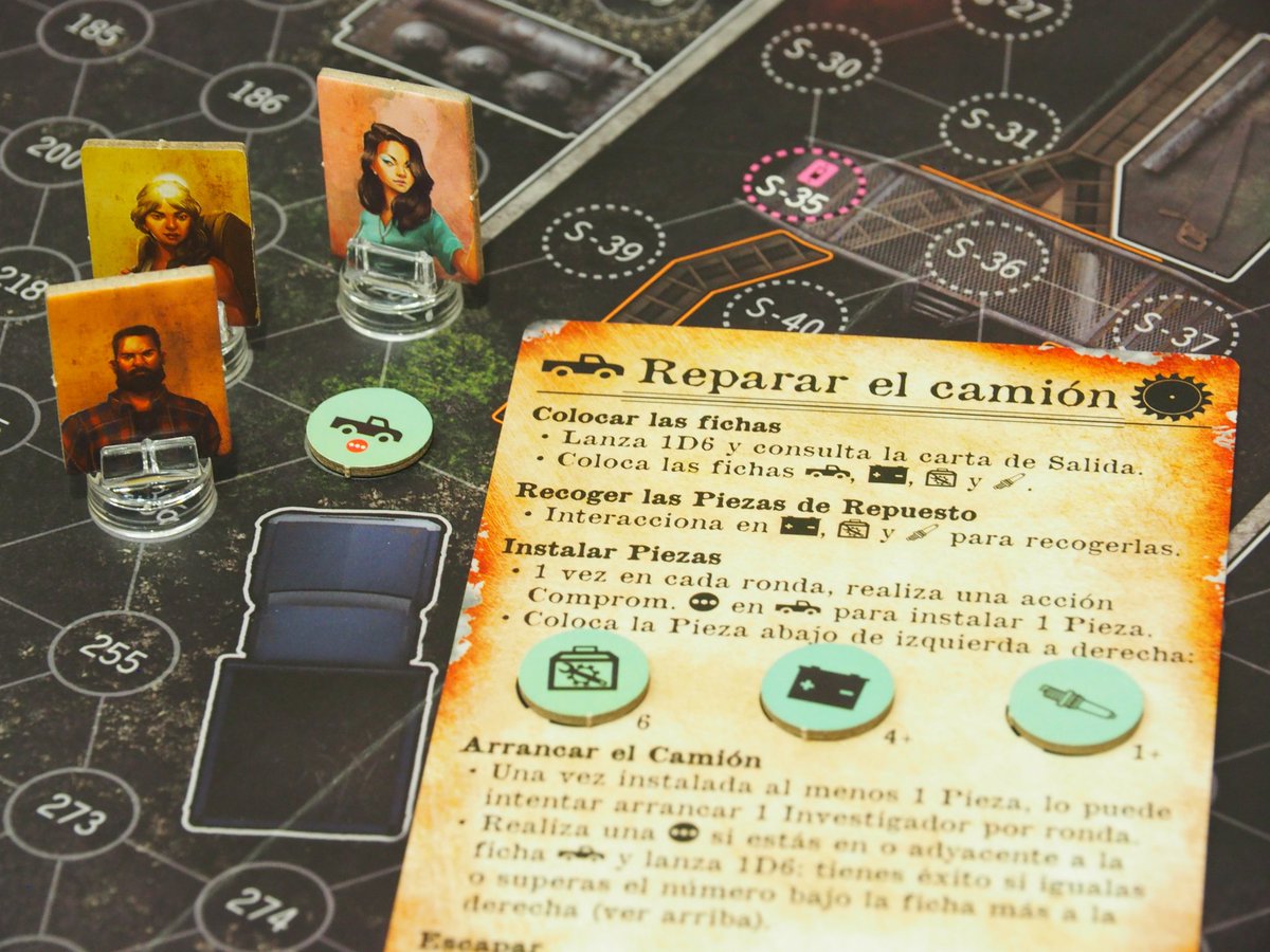 #LaOscuridadAsfixiante terrorífico juego de mesa 👻 en el que los investigadores 🕵🏻‍♀️ utilizarán linternas 🔦 para encontrar el camino hacia la salida 🏃🏻💨 antes de que el enemigo les atrape desde las sombras 🔪
⬇️
donmeeple.com/oscuridad-asfi…