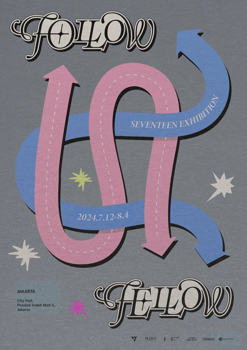 [NOTICE] [HYBE INSIGHT] SEVENTEEN EXHIBITION_'FOLLOW FELLOW' IN JAKARTA

▶️ weverse.io/seventeen/noti…

#SEVENTEEN #세븐틴
#FOLLOWFELLOW
#SEVENTEENEXHIBITION
#JAKARTA
#HYBEINSIGHT