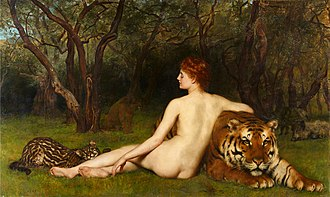 CultureExploreX's tweet photo. 5. Circe (1885) by John Collier https://t.co/fGTcBu4ePY