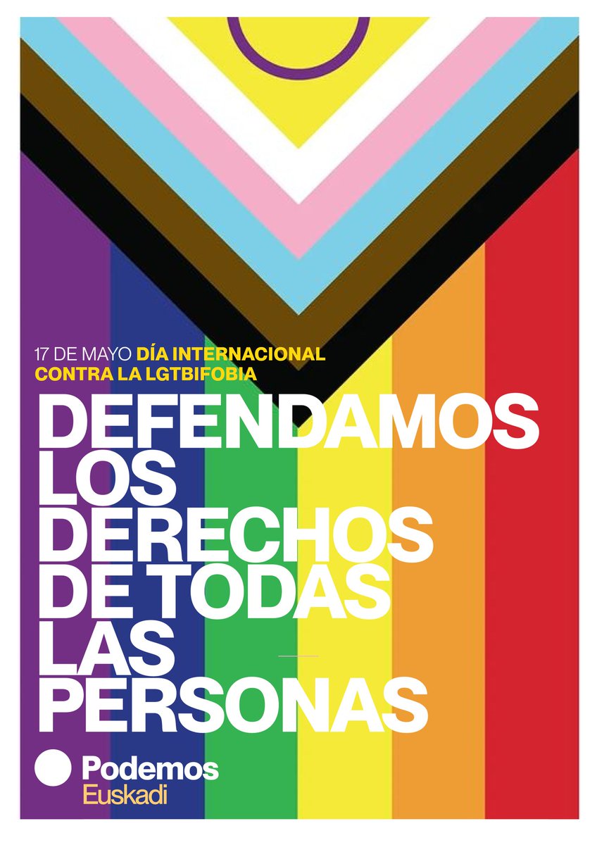 🌈 Hoy denunciamos y visibilizamos la LGTBIFOBIA.
Todos los días la combatimos.