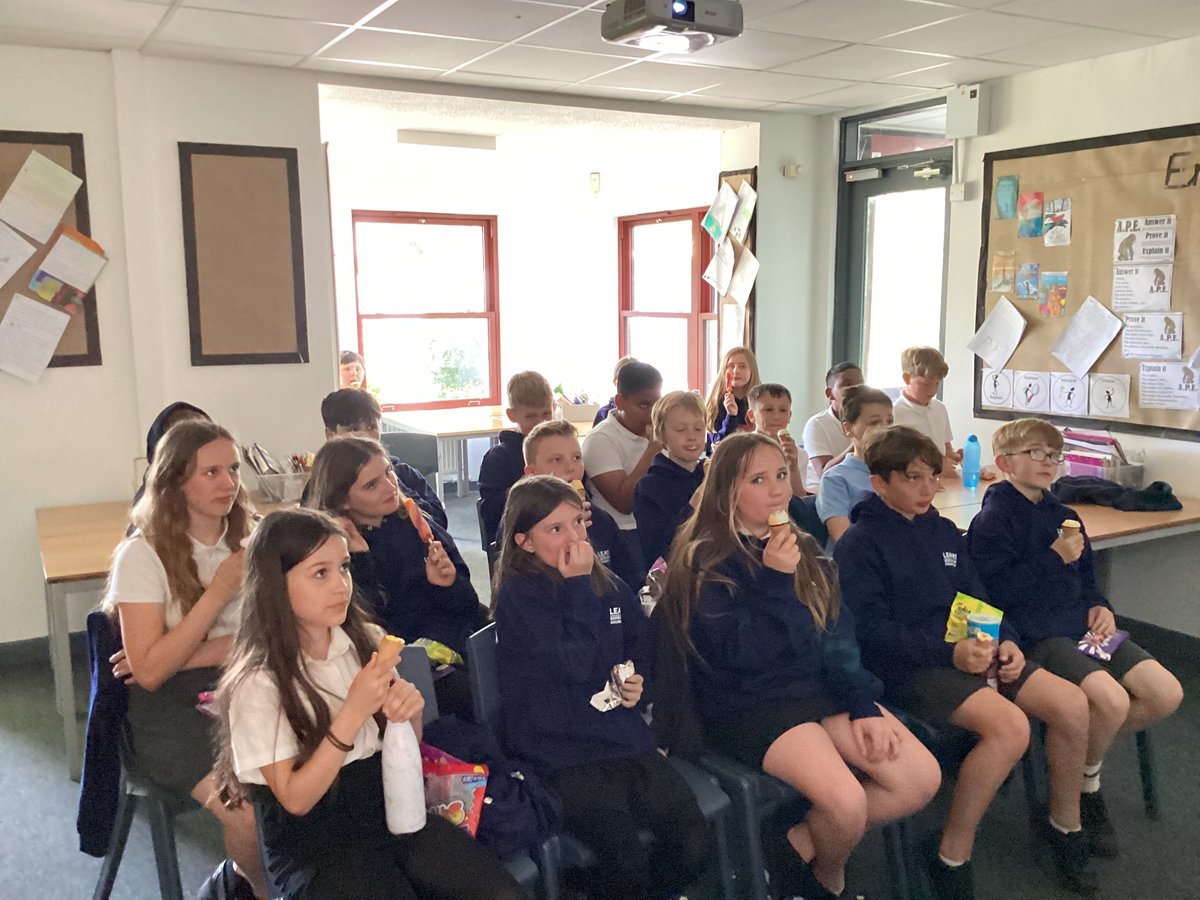 Leavers’ hoodies, class ‘Ice cream Friday’ and Percy Jackson. A great way to end a busy week.