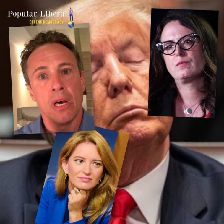 Katy Tur, Chris Cuomo & Maggie Haberman. Michael Cohen’s go-to press contacts to boost Trump’s favorability. Just WOW. Two women who only have their jobs because of the fight to get women’s rights, supporting a guy who is deliriously happy to shout he has taken and will