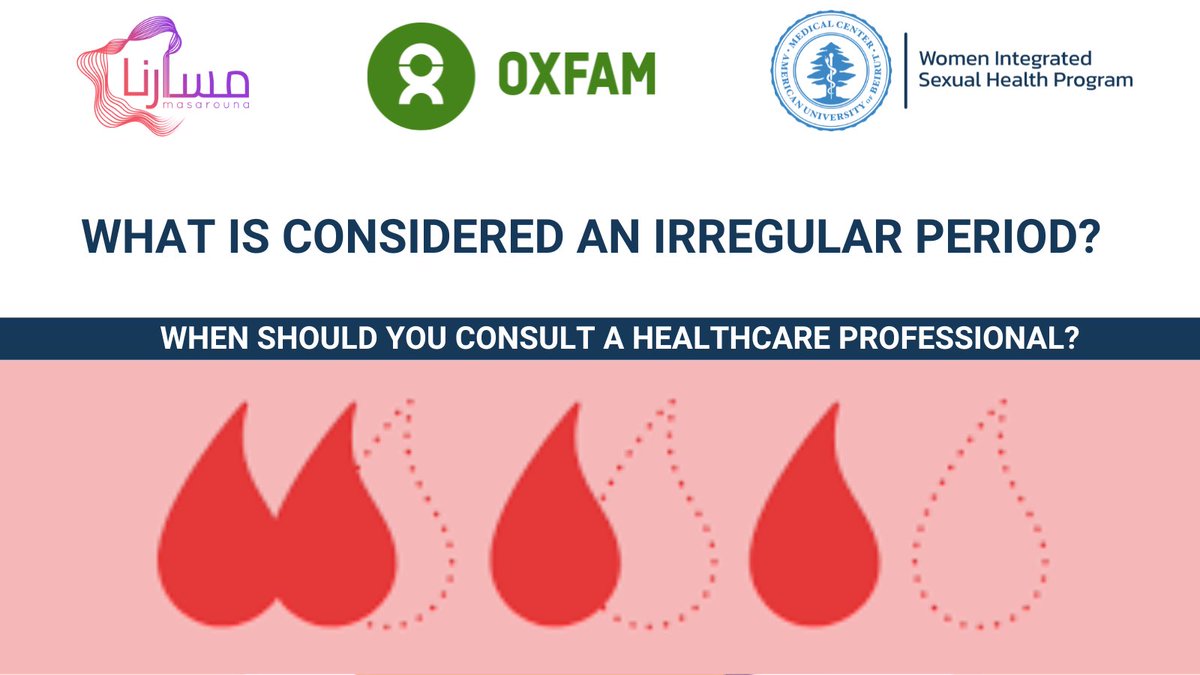 Concerns regarding menstruation can arise for various reasons. Here are some situations when menstrual issues may be considered concerning and warrant medical attention: