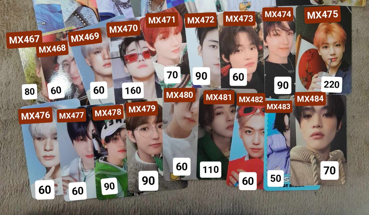 #KP_Claims ONHAND SALE BATCH 21 NCT OFFICIAL PHOTOCARDS 💰: See picture 📍: UNDER BOX 16 ⚠️: Start of Shipment 1st-2nd week of June (NO RUSH SHIPPING) ----- DOP: MAY 25 ----- Mine + Code MUST READ this twt for other details before claiming: x.com/korpasabuy/sta…