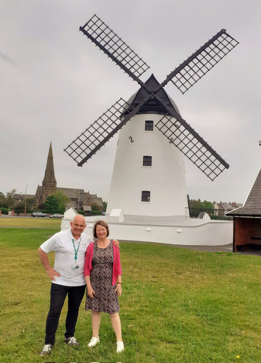 A delight to welcome Marion @LoveTravellingA to Lytham this morning. She's been staying in St Annes, exploring the area including Ashton Gardens @FairhavenHlf and @LythamHall among others. Look out for her blog on her visit soon on lovetravellingblog.com