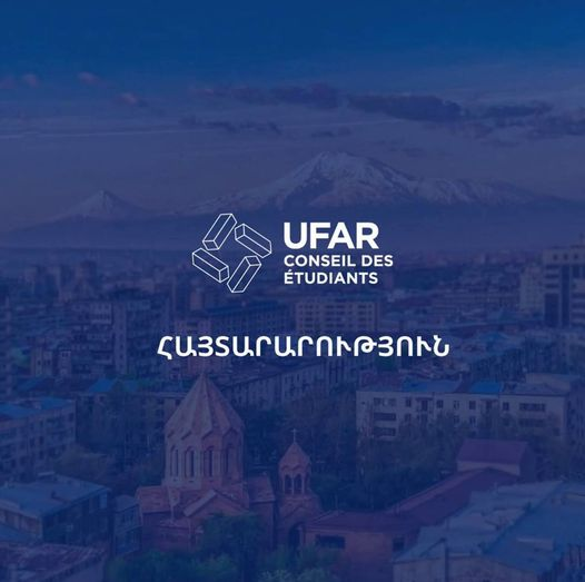 Հայաստանում ֆրանսիական համալսարանի ուսանողական խորհուրդը իր աջակցությունն է հայտնում Գերաշնորհ Տեր Բագրատ Արքեպիսկոպոս Գալստանյանին և նրա գլխավորած «Տավուշը Հանուն Հայրենիքի» շարժմանը: #UFAR 
news.am/arm/news/82378…