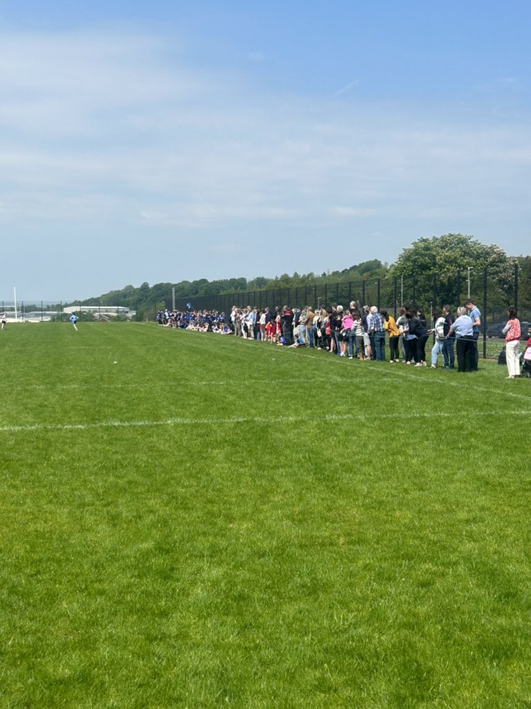 Big crowd in attendance for the Martin O’Farrell cup final in <a href="/AcademyDgn/">St. Patrick's Academy</a> between St Mary’s Magherafelt and St Patrick’s Maghera. Maghera currently lead by 4 with 10 minutes played
