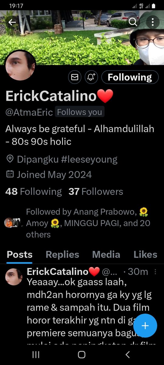 Mutualan kuy? @NikolaDiredja3 @Jkt_Networks2 @_memoryusang @JCLov3Us @JessicaNeo4 @ningrum2602 @ellen_js93940 @DetaLewar @Ning_Amoy @pray_thekid @DennyDSP77 @Manse_Mangat @AyamSegar3 @AzisDadun_ @ezarjunioregain @Hiko00398441 @Opowaelahkeno77 @Edibaelah1990 @AdeMemed3 @Adies____