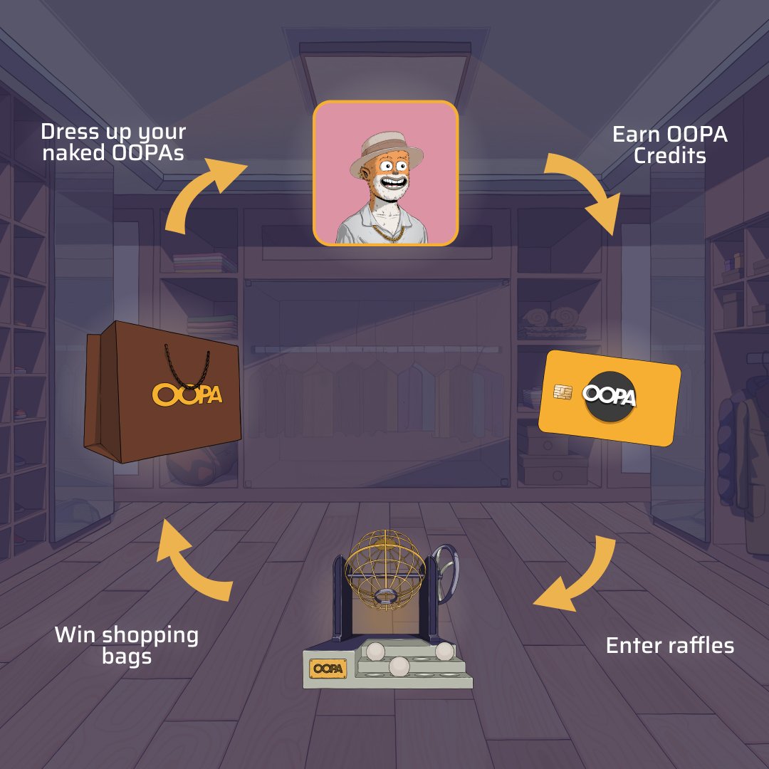 Don't miss out on one of the last Shopping Bags with a hair trait! 💇‍♂️

Join in at oopa.io/raffler for a shot at winning yours! 🎟️