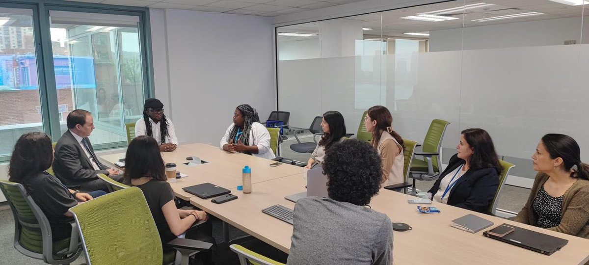 We are thrilled to announce that @jjeanroosevelt recently visited #UNICEF in New York as our UNICEF Goodwill Ambassador for #Haiti . He passionately explained the critical situation facing children in Haiti and plans to use his voice as a renowned singer to raise awareness.