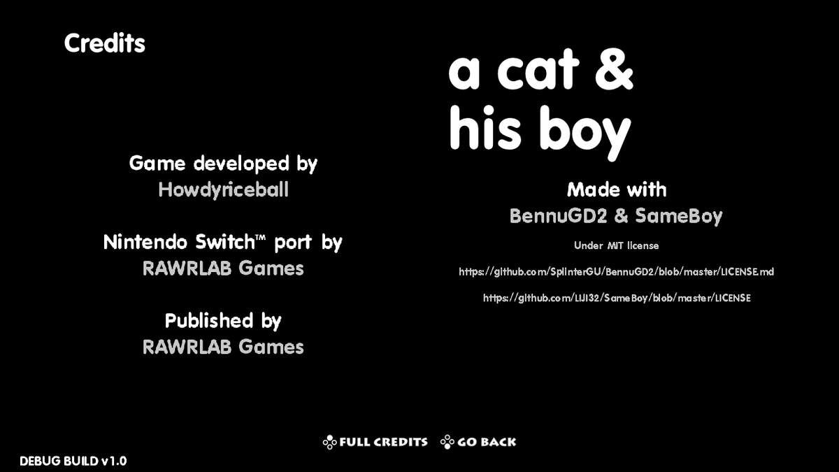 RAWRLABGames's tweet photo. And also introducing... #TheWrapper! 💪
We put #SameBoy & #BennuGD2, shaked it a bit, and added a few interfaces & integrations with the #GameBoy game! 😎 https://t.co/oD5SwLulzh