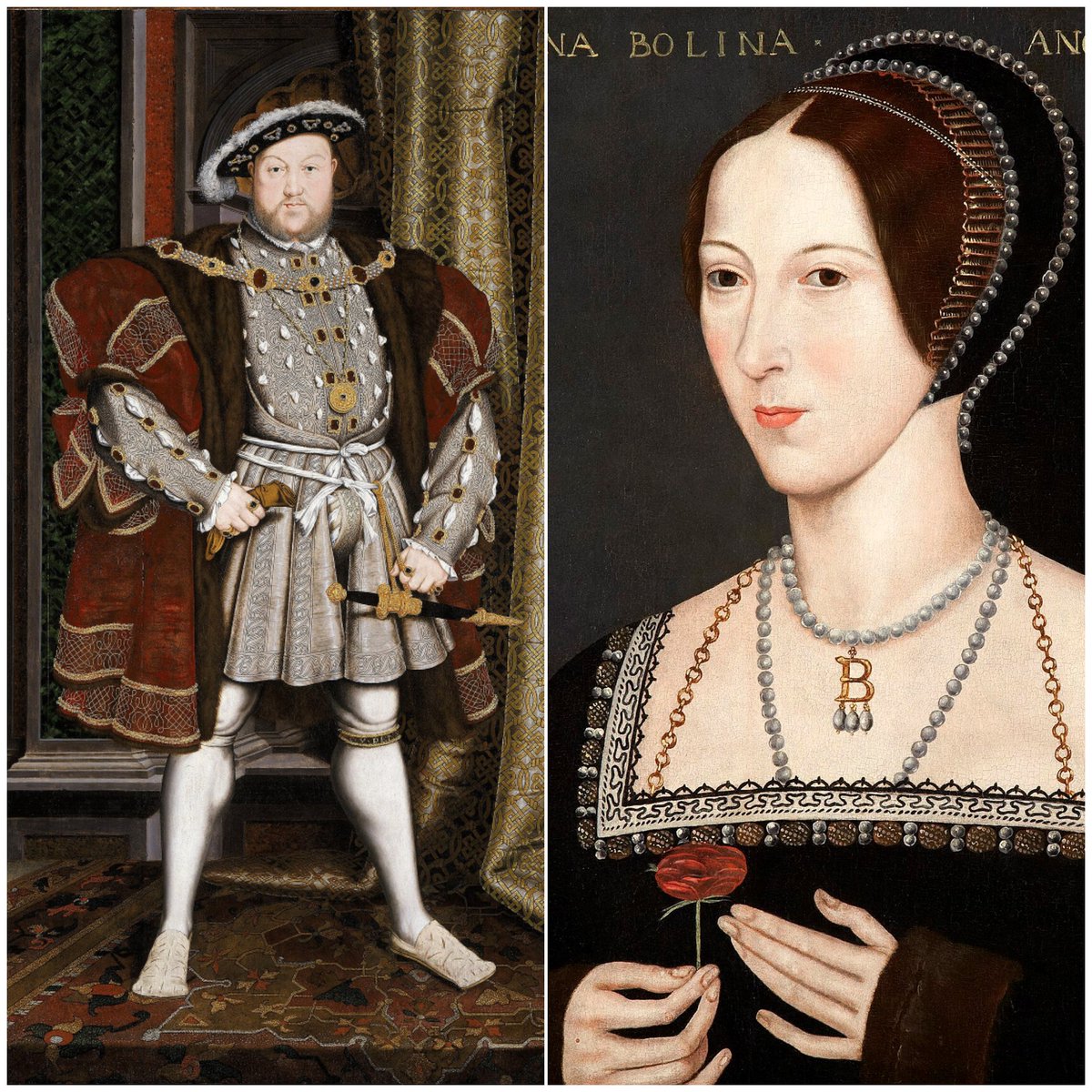 #onthisday 17 May 1536 – Henry VIII & Anne Boleyn's marriage is annulled. Henry married Anne Boleyn on 25 January 1533. On 7 September, Anne gave birth to the future Queen Elizabeth I. Henry was disappointed to have a daughter, but hoped a son would follow & professed to love