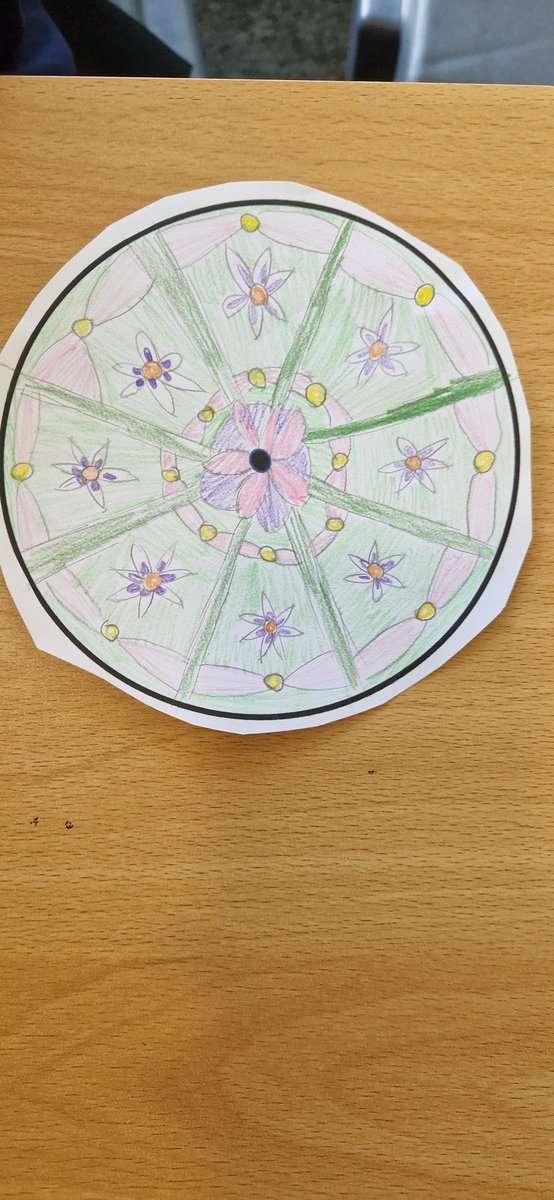 Teaching Y5 how to make Mandalas