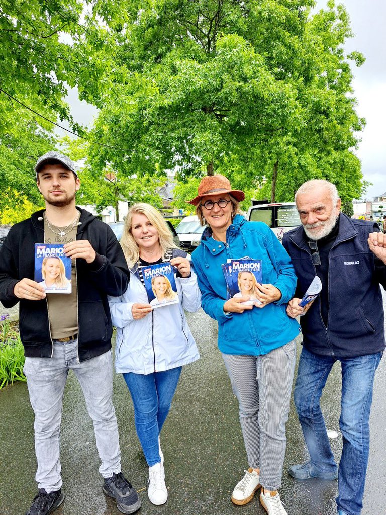 🔴 Partout en France, nos militants continuent de tout donner jusqu’au 9 juin pour faire entrer un maximum de députés Reconquête au Parlement européen.

Vous aussi, battez-vous pour vos convictions : parti-reconquete.fr/adhesions

#VotezMarion