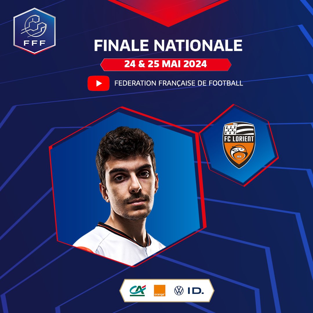 ⚡️@fouma__ et @Montaxer_ seront les représentants du champion de France @FCL_eSports lors de la finale nationale de l'#eCoupeDeFrance 🇫🇷 📅 24 & 25 mai 2024 📺 youtube.com/fff #FiersdetreBleus | #efootdefrance