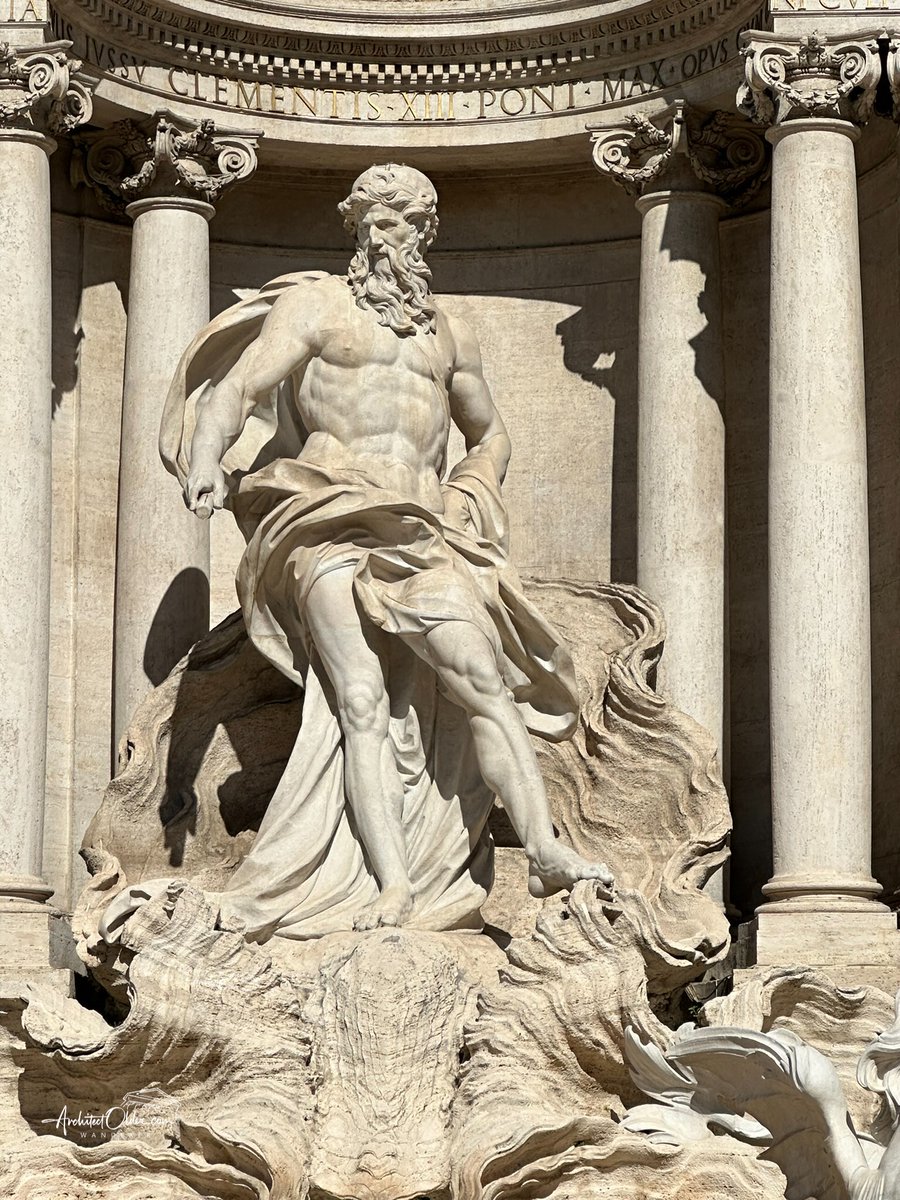 Visit Rome, Oceanus is waiting for you at the Trevi Fountain. Be a Wanderer. @SalamRazian