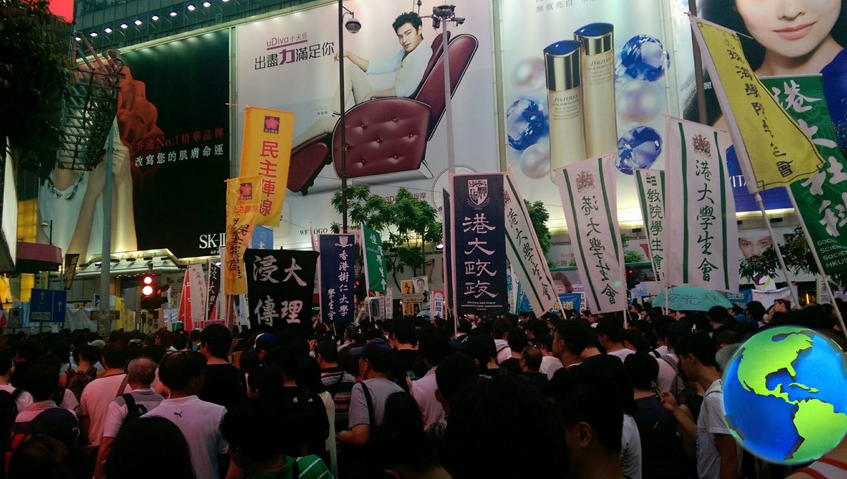 十年前的香港：