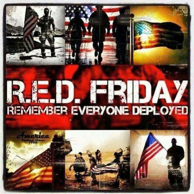 Good morning to all of the True Patriots 🇺🇲 Let's remember our brothers and sisters deployed abroad 🇺🇲 Have a great Friday 🇺🇸 Carry on.