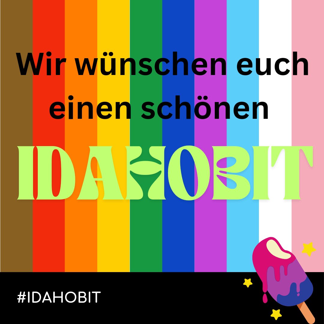 Queer_Merch's tweet image. Wir wünschen euch einen wunderschönen Internationalen Tag gegen Homo-, Bi-, Inter- und Transfeindlichkeit (IDAHOBIT*).
#IDAHOBIT #queer #queermerch #pride #lgbtqiaplus